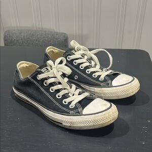 Converse Black and White All Star Sneakers